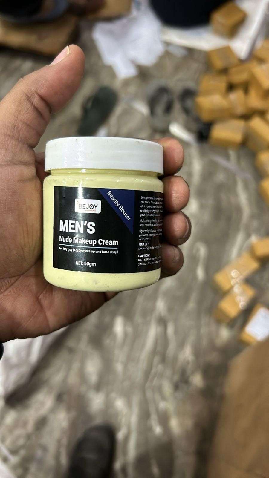 Men's Nude Makeup Cream by fupei2-e5, a premium men's makeup product for a natural look