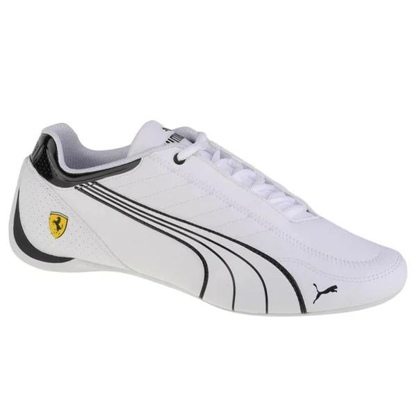 Puma Ferrari White Luxury Driving Shoes Men with Sleek Design and Comfortable Fit
