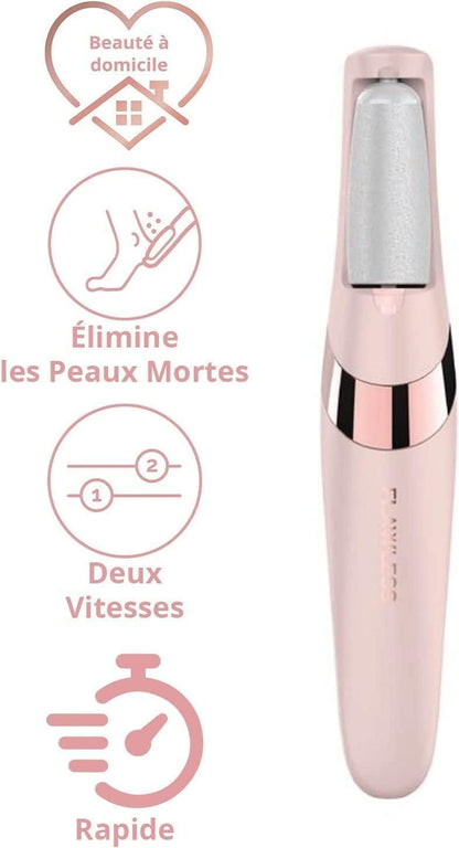 Fupei2-E5 Cordless Pedicure Tool in Pink for Effective Dead Skin Removal at Home