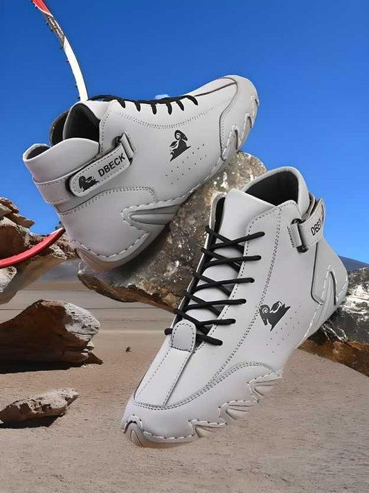 Fupei2-E5 men's casual shoes in white with stylish design and durable construction for everyday wear