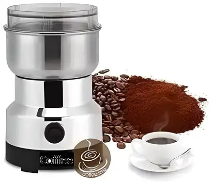 19378 multifunction grain grinder for coffee and spices with durable stainless steel design