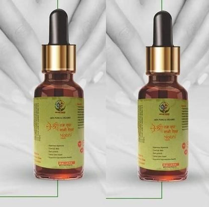 Ayurvedic belly relief oil in a glass dropper bottle for digestive comfort and wellness