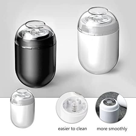 Fupei2-E5 Electric Shaving Machine in Black and White with Easy Clean Design for Smooth Shaving