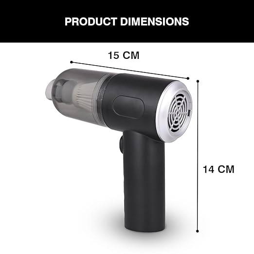 18052 wireless air duster vacuum with ergonomic design and compact size for easy handling